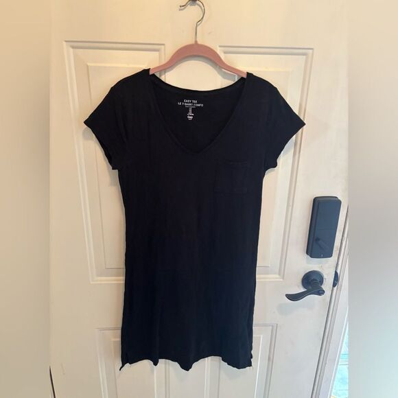 GAP Black Easy Tee Dress size S - Picture 4 of 4